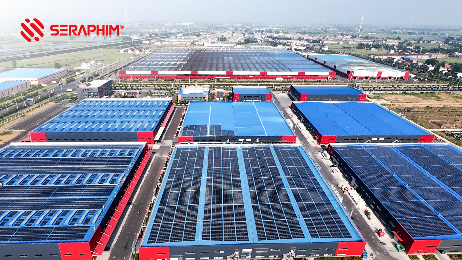 Projeto solar de 5,97 MW no telhado da fábrica da Seraphim em Anhui é conectado com sucesso à rede